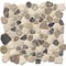 Msi Mix Marble Pebbles 11.42 In. X 11.42 In. X 10Mm Tumbled Marble Mesh-Mounted Mosaic Tile, 10PK ZOR-MD-0197 - alternate 3